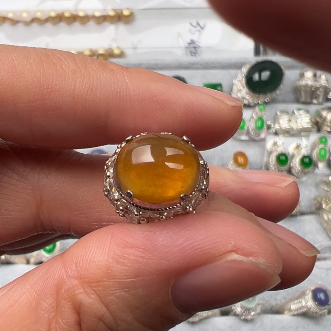 定制翡翠未镶嵌A货