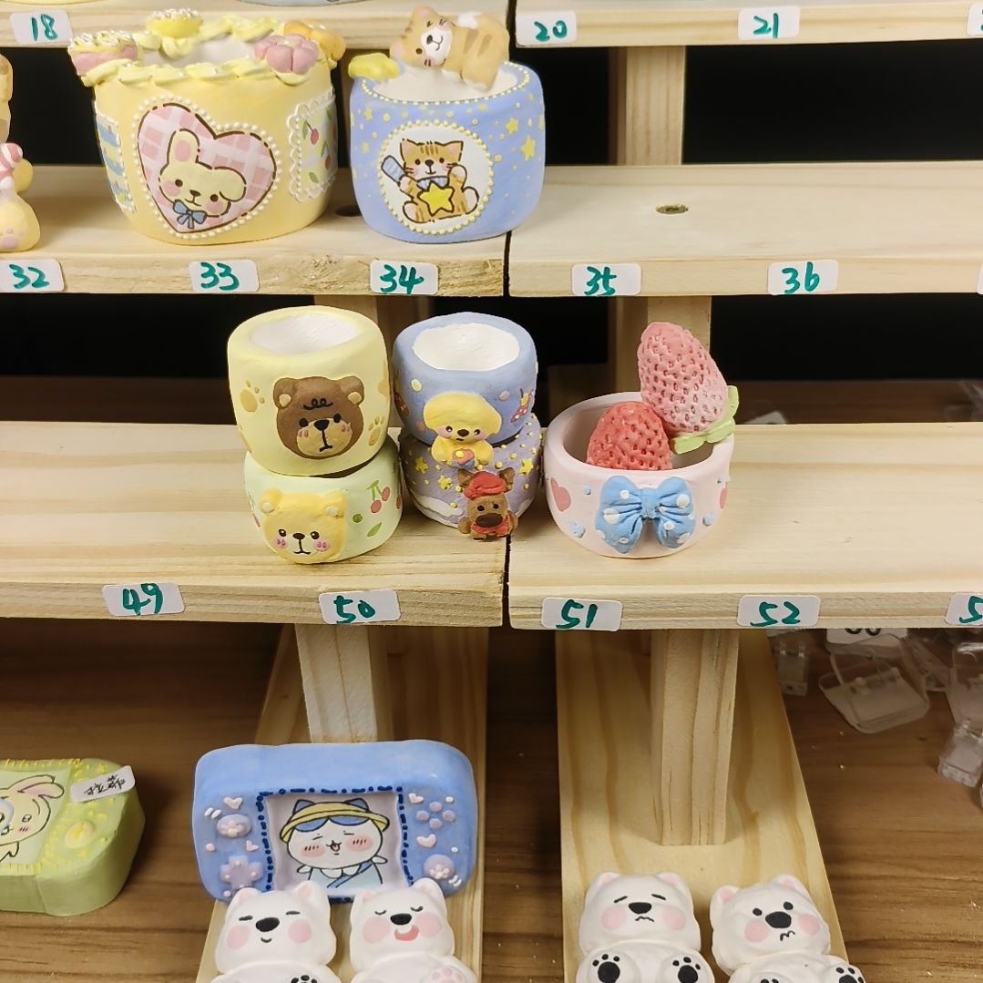 不***6多肉拇指盆5个一组