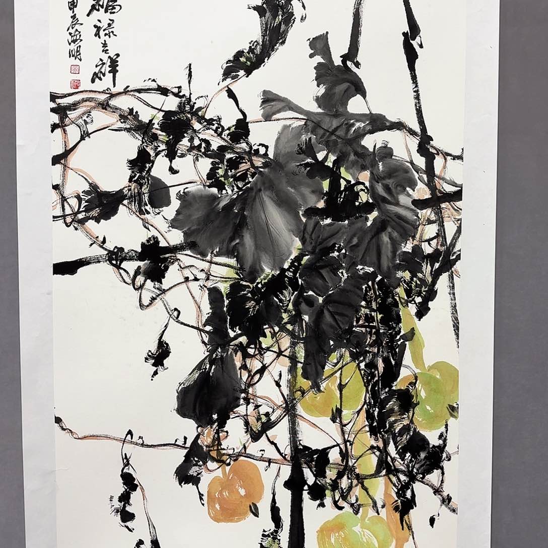 国画国画纯手绘作品请放心去藏
