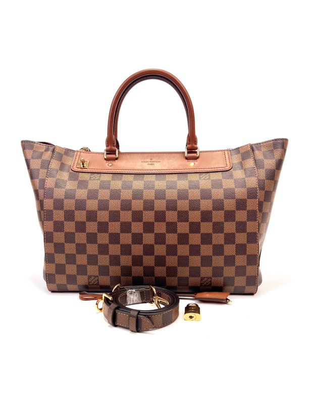 99新 LouisVuitton/路易威登 维舒/LV棋盘格托特/99新/76928865