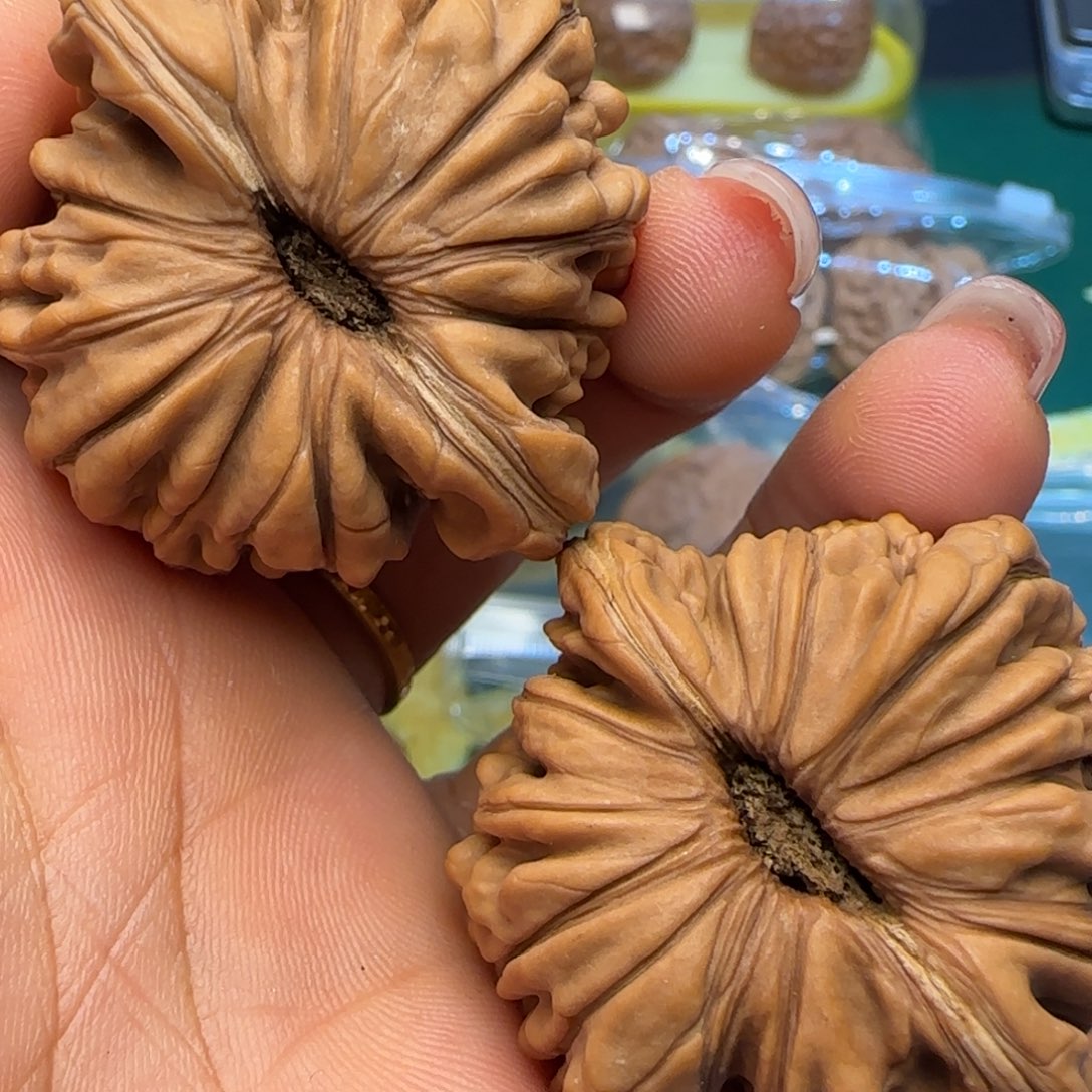 三***九吊坠文玩核桃44平谷楼全