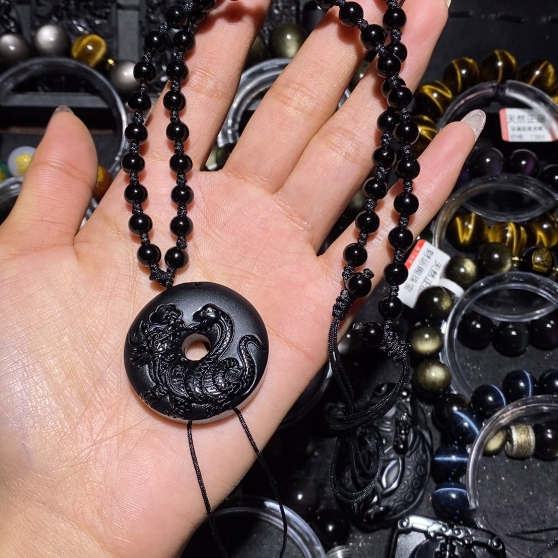 用***7黑曜岩未镶嵌珠宝奇石