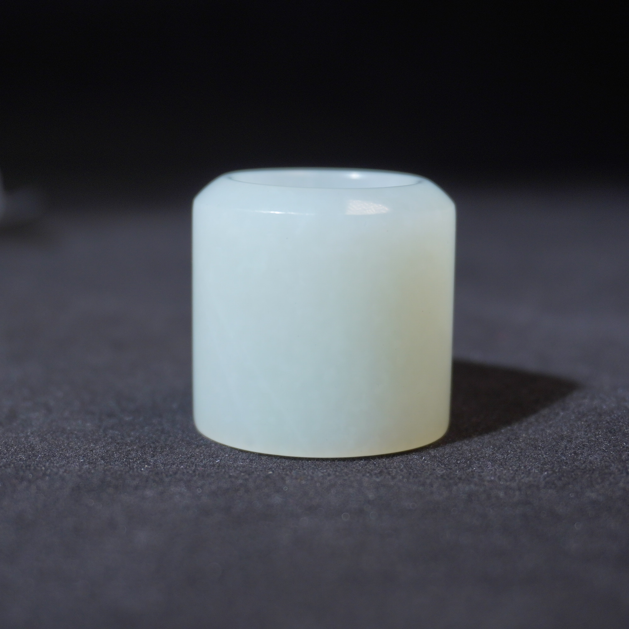 NYJ39   清   和田玉扳指