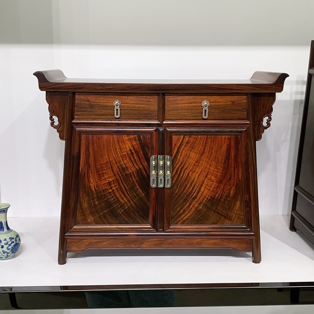 红酸枝木类成套家具柜子