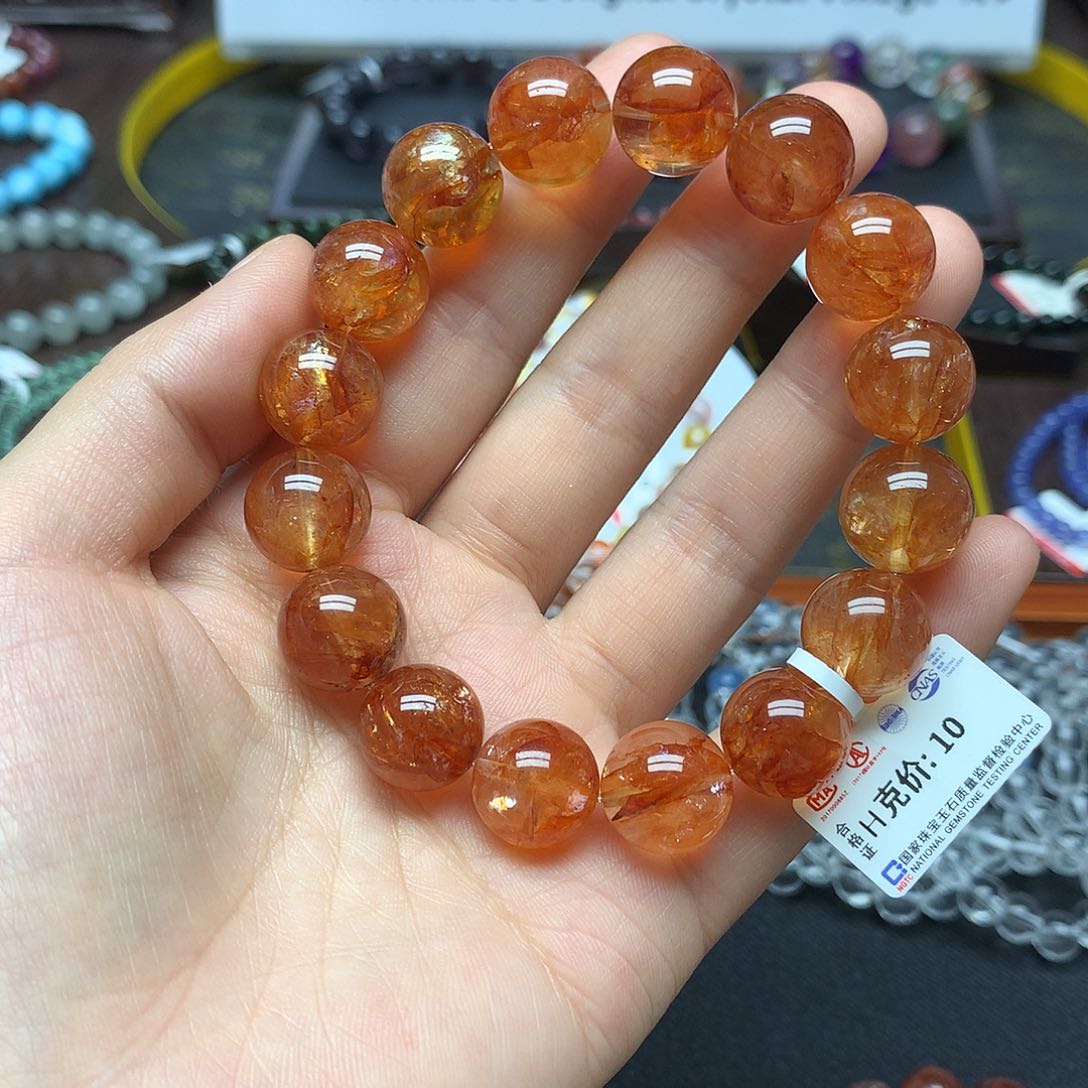 水晶手链未镶嵌手链