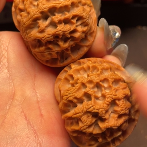 文玩核桃吊坠秦岭山脉核桃