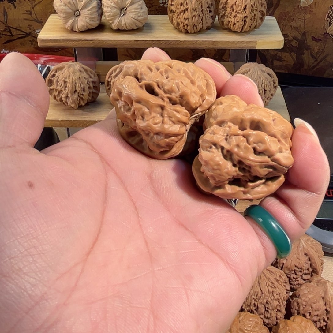 把件文玩核桃蛤蟆头