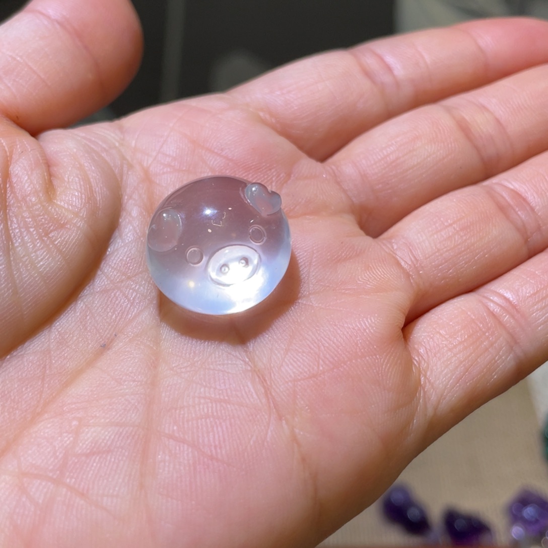 珠宝半成品水晶未镶嵌