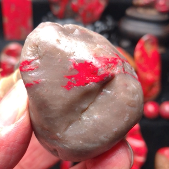 昌化鸡血石昌化鸡血石原石