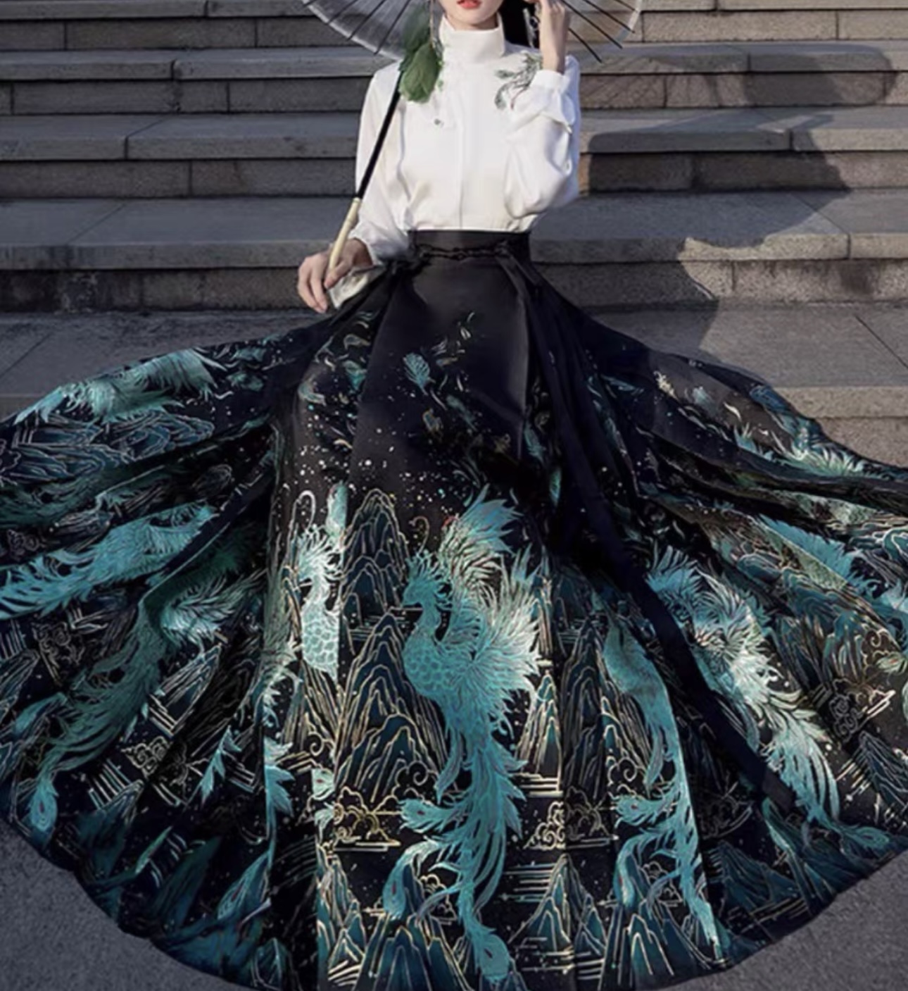 2马面裙织金妆花重工四季款日常百搭汉服