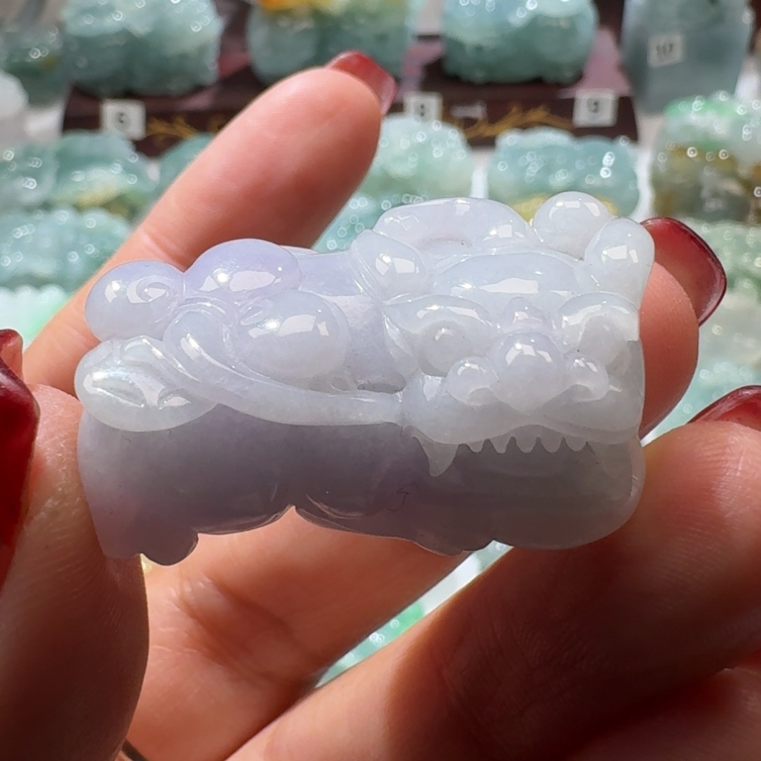 定制翡翠未镶嵌貔貅