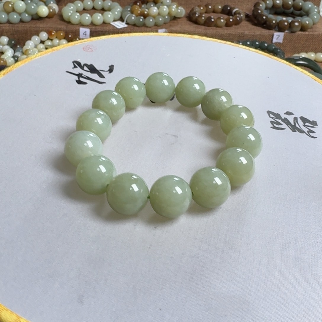 和田玉手链未镶嵌