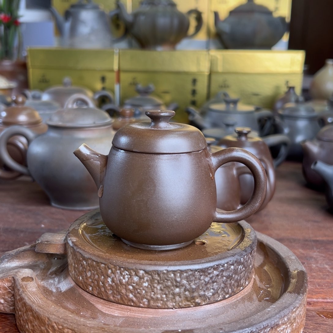 贵台龙窑柴烧茶壶A21