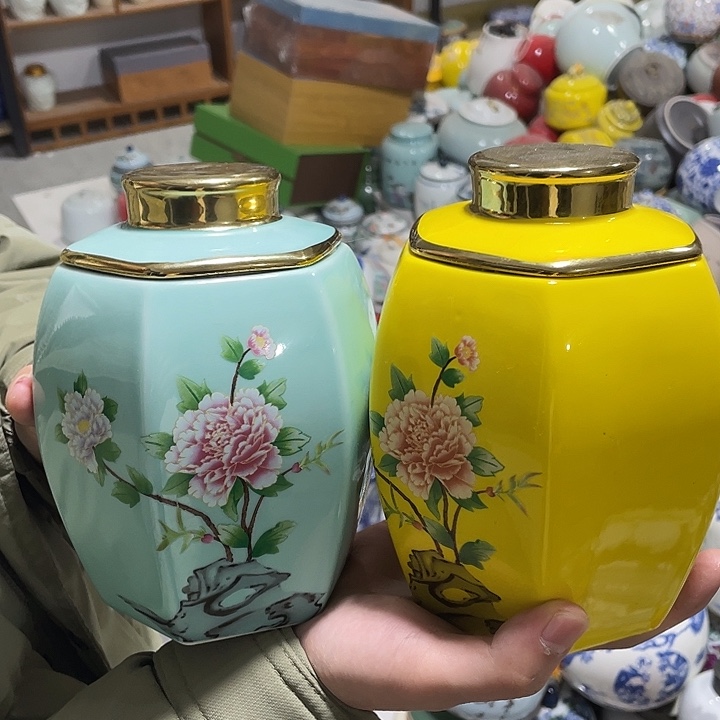 陶瓷罐茶叶罐密封罐