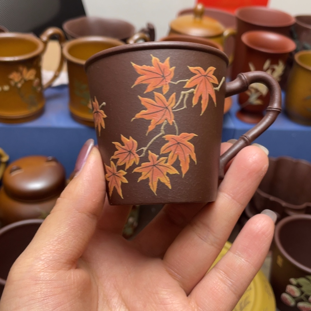 紫砂茶杯紫砂主人杯