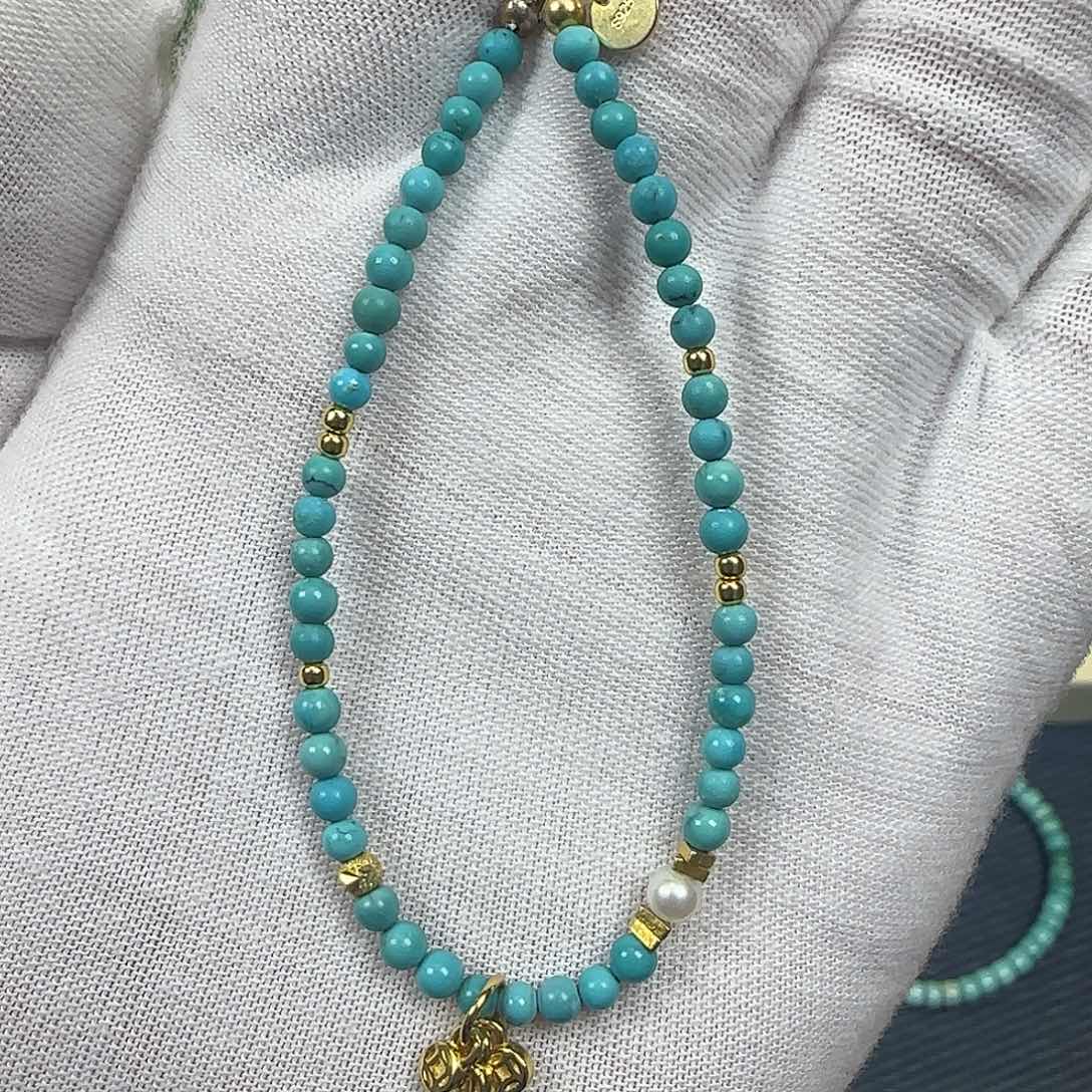 绿松石未镶嵌手链9