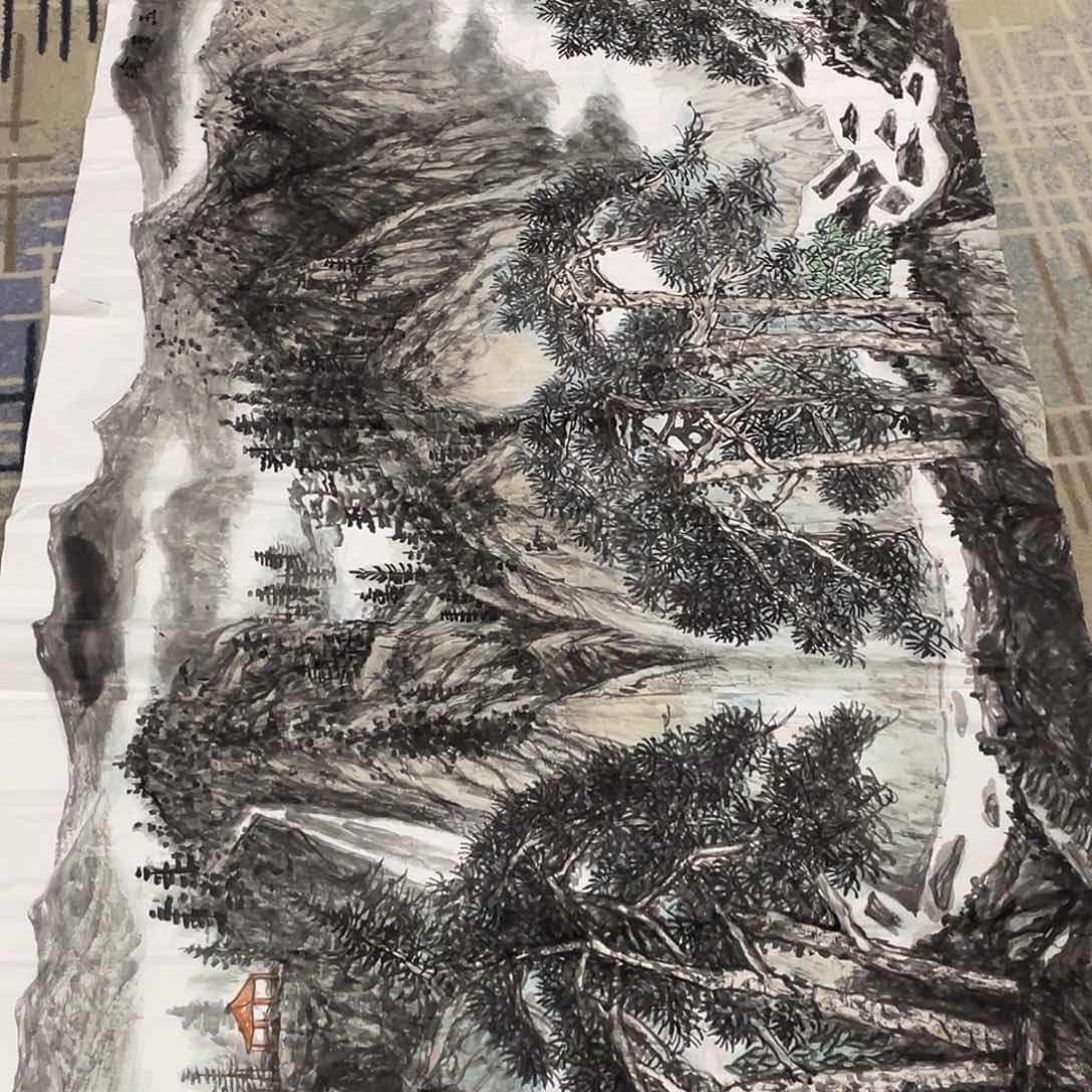 国画一*山水作品卢老师11111