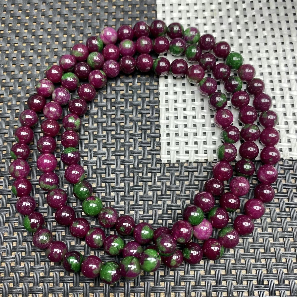 红绿8mm108颗项链819