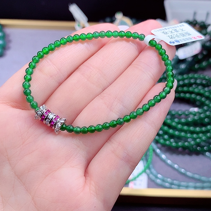 翡翠手链未镶嵌111111111