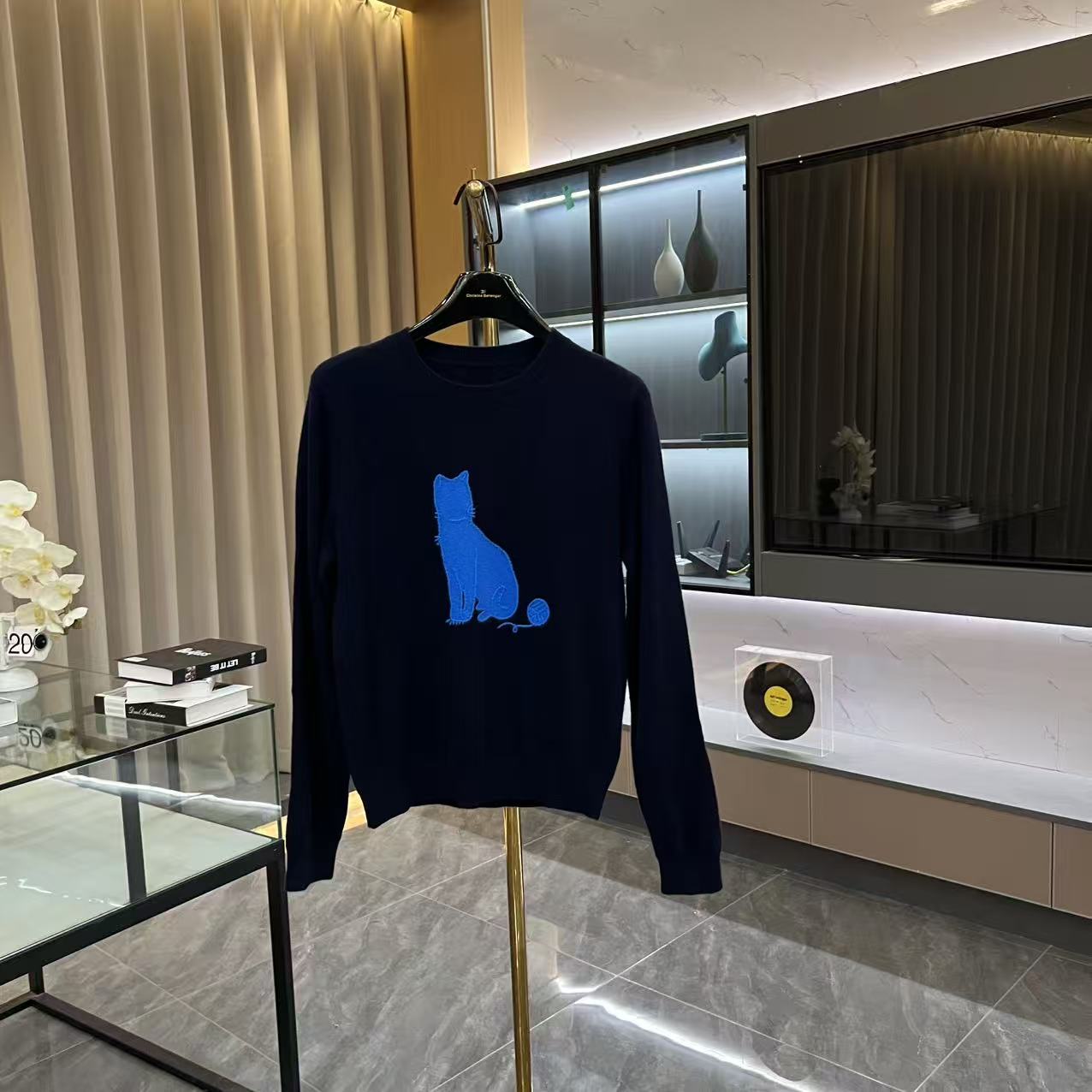 秋冬时尚小猫内搭上衣百搭针织毛衣GK-655