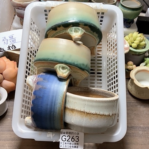 紫砂花盆263微瑕品口径8.5到9左右