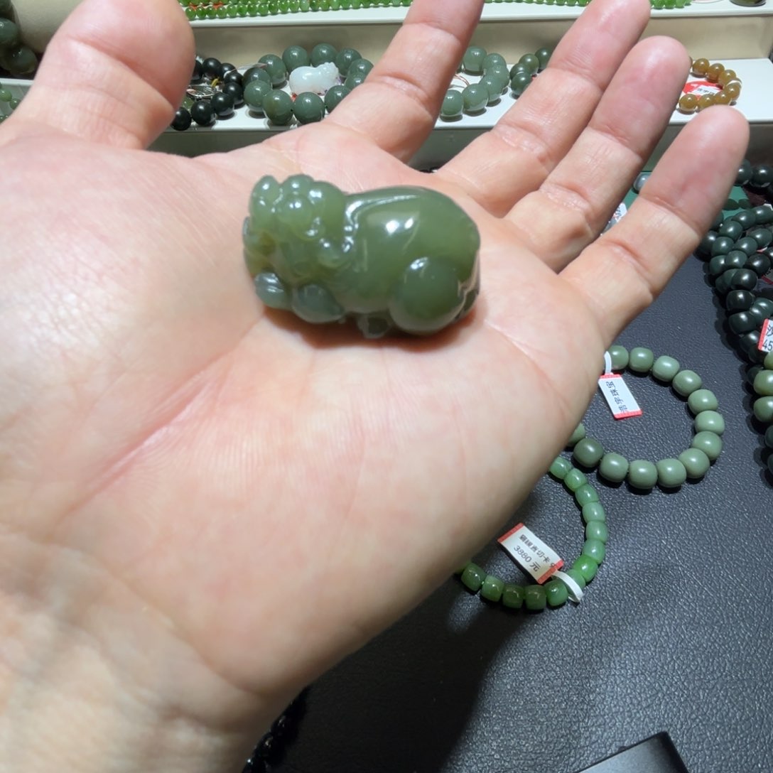和田玉手链未镶嵌