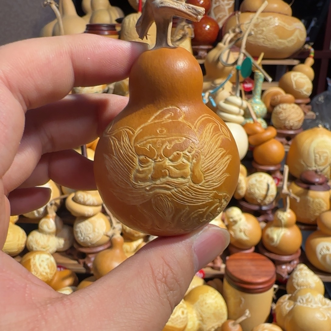 有机玻璃钟馗雕刻大漏