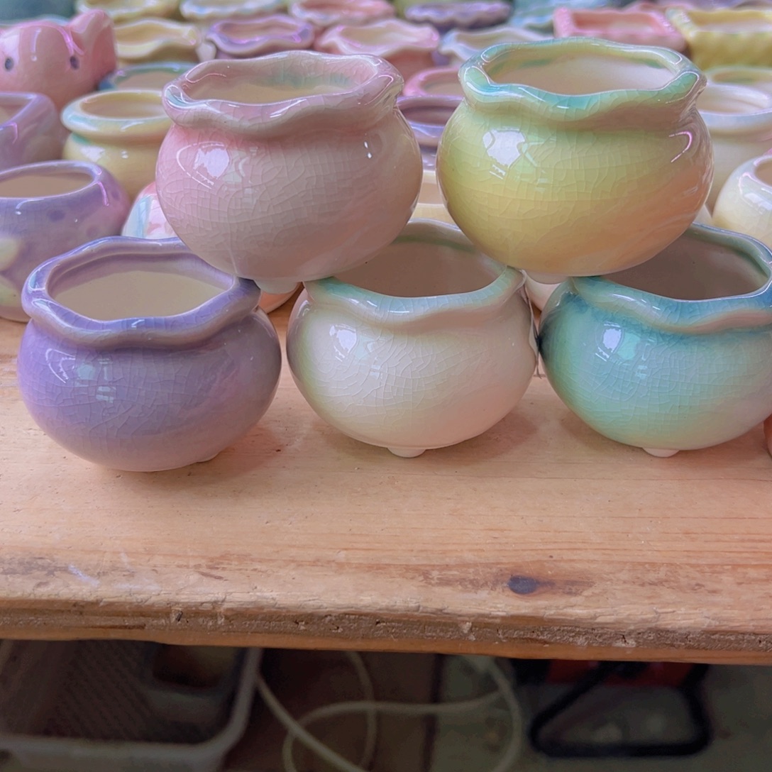 陶瓷花盆当场凑满12包邮