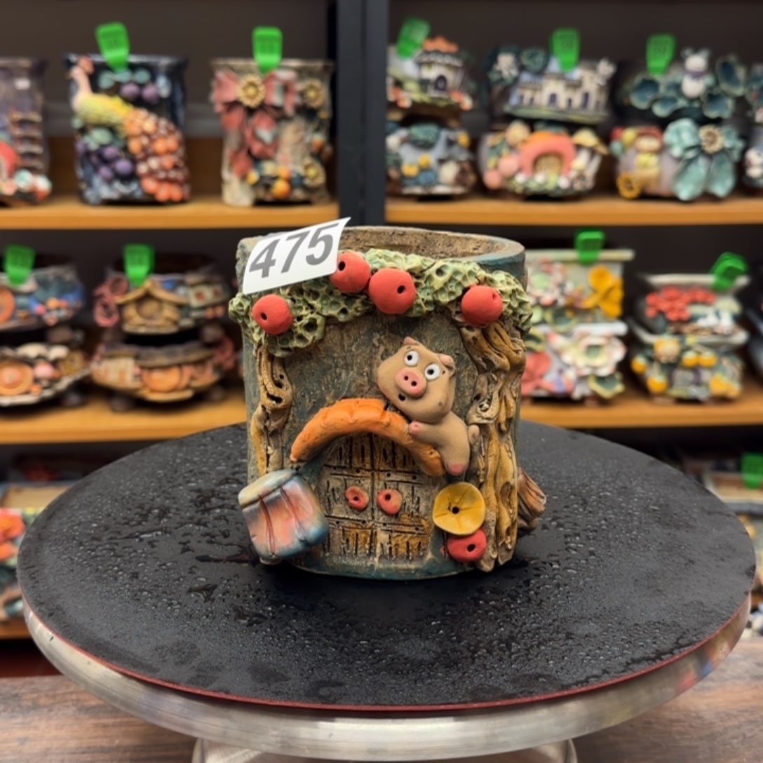 【闪购商品】粗陶手捏