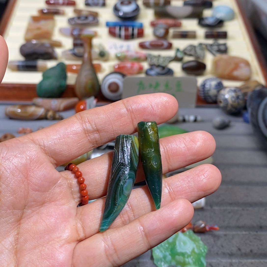 流***柒玛瑙/玉髓合金颈饰