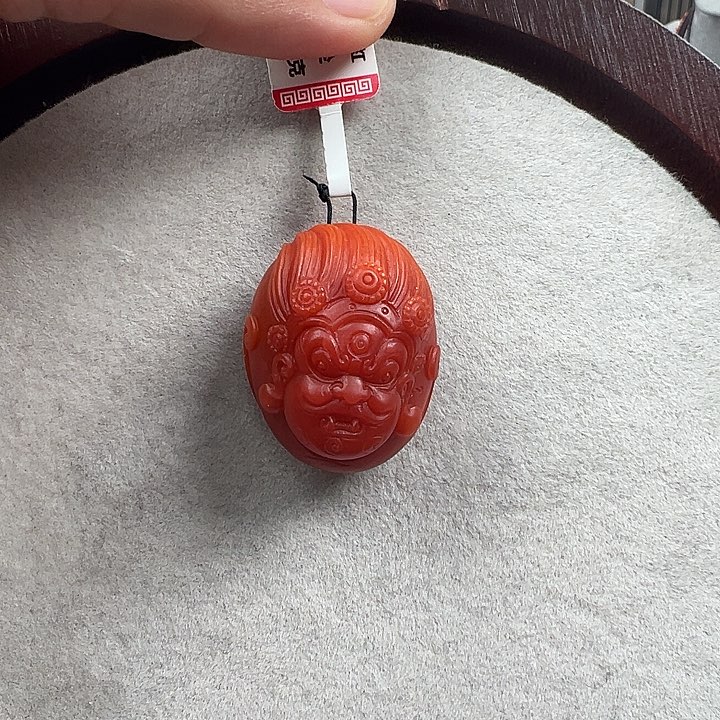 南红玛瑙未镶嵌吊坠