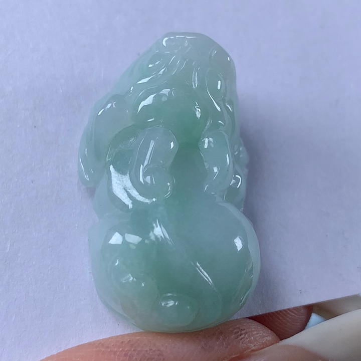 颈饰未镶嵌翡翠貔貅吊坠