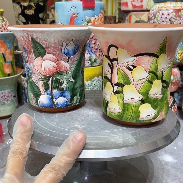 景德镇艺术手绘作品