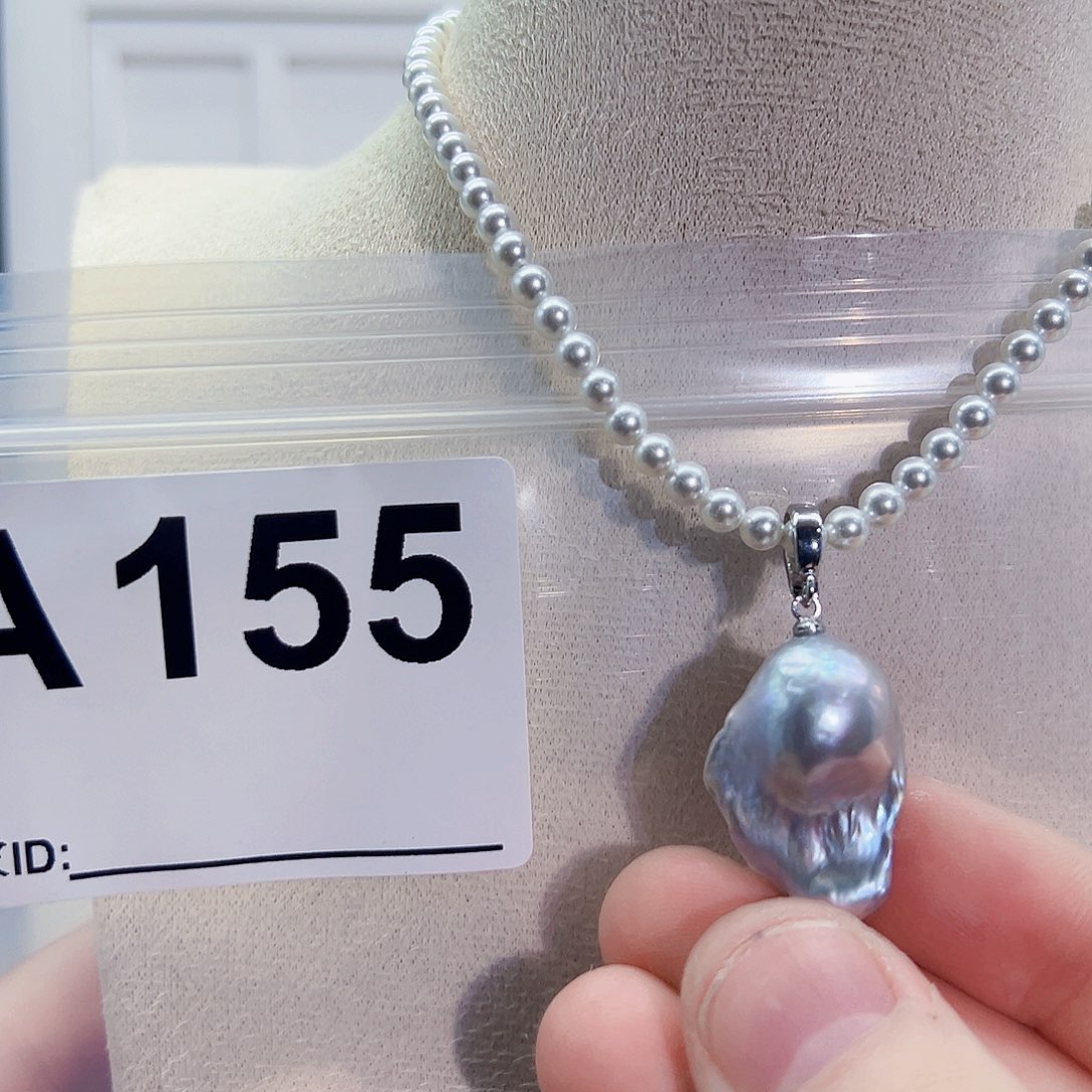 淡水珍珠吊坠(不含链)未镶嵌