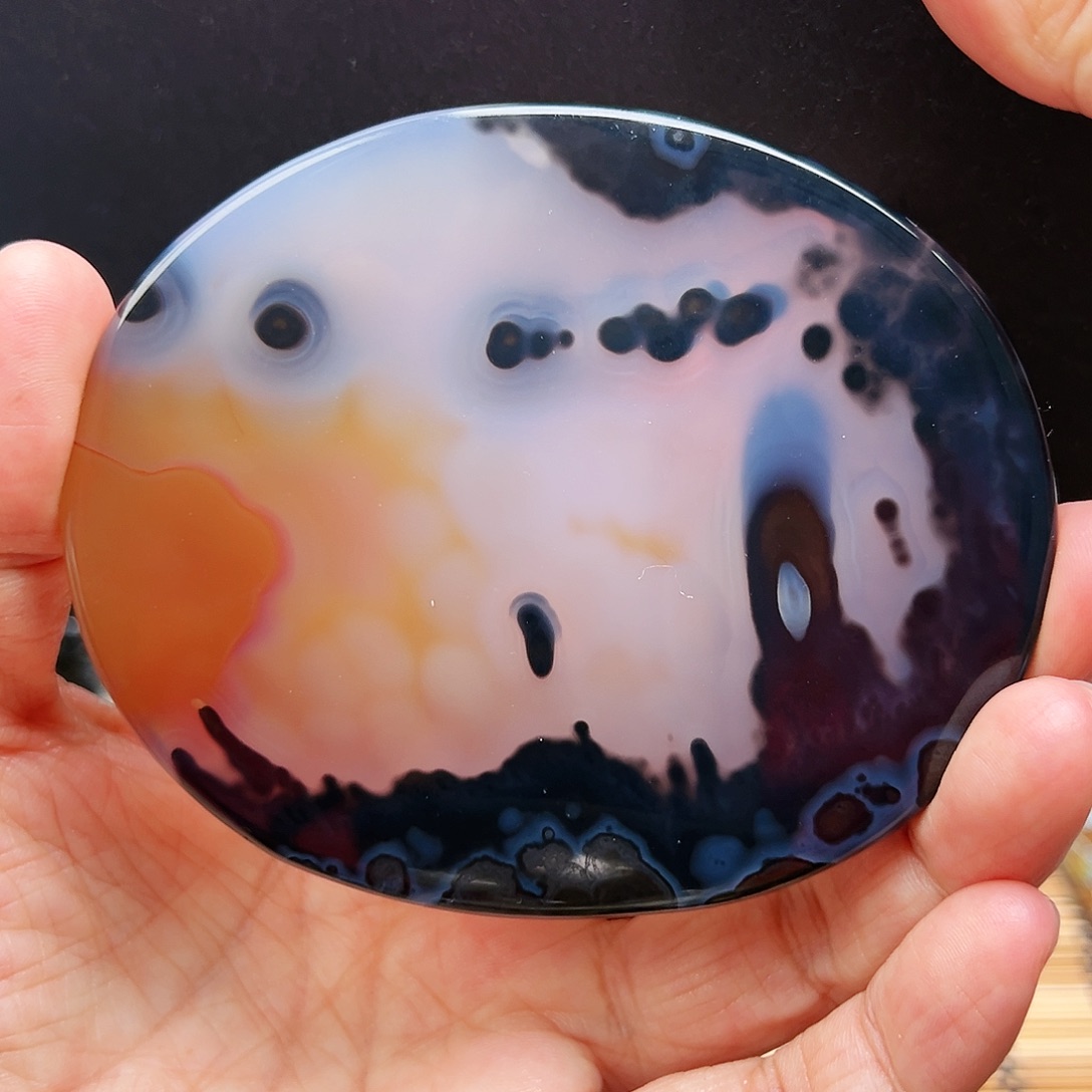 未镶嵌玛瑙/玉髓珠宝半成品