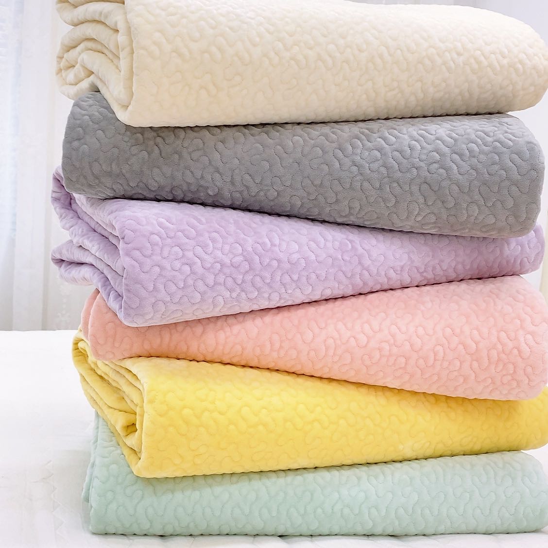 【李京花】 福利款 定制小码学生床盖绒垫双面 纯棉斜纹 绗缝可机洗