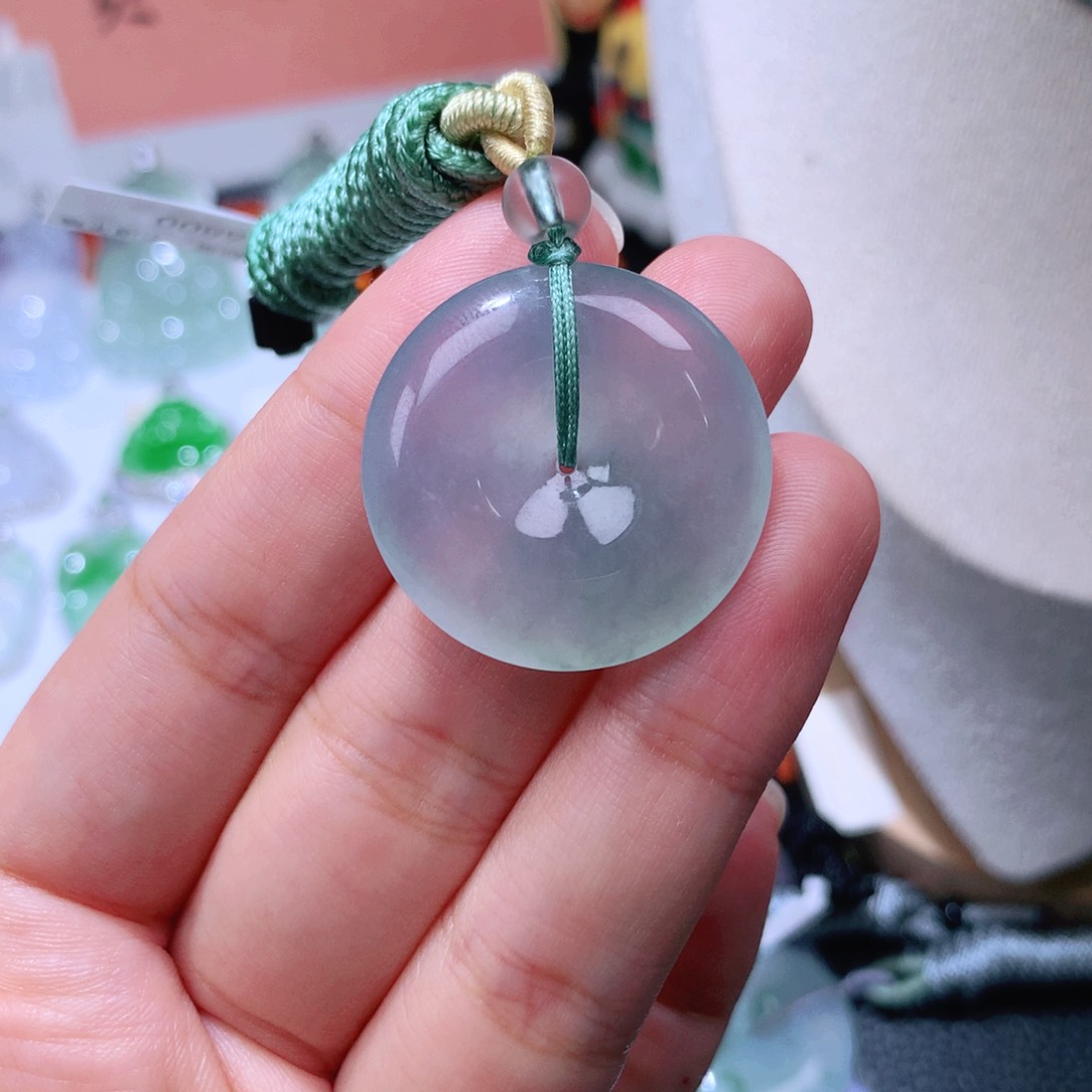 颈饰未镶嵌翡翠扣子28.7*5.8