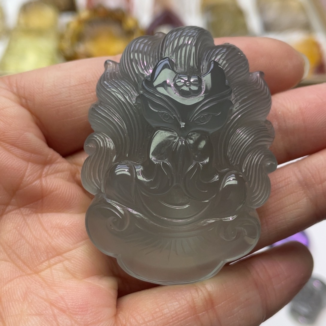 水晶颈饰未镶嵌雨*子定制