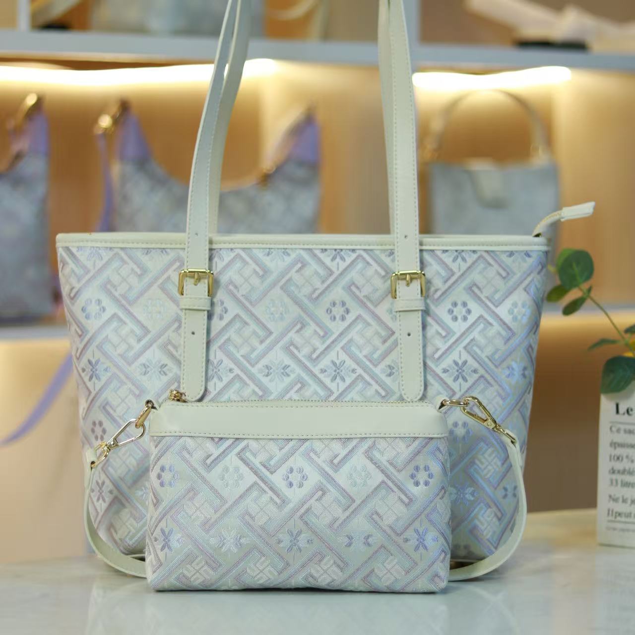 【交个朋友专属】广西壮锦包托特包斜挎包单肩手提包轻奢壮锦包包