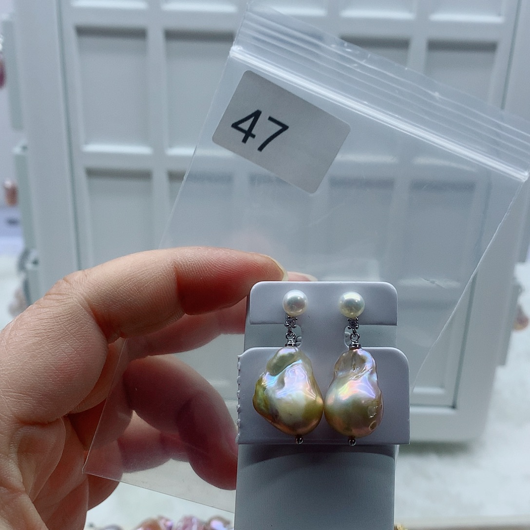 淡水珍珠吊坠(不含链)合金