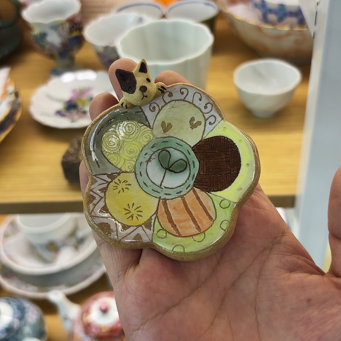 瓷安藤喜代子 豆皿