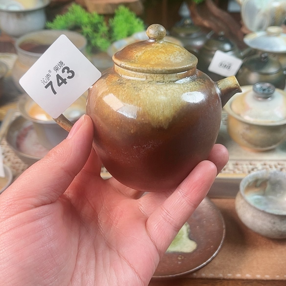 【闪购商品】沁庐柴窑古法柴烧手工茶具