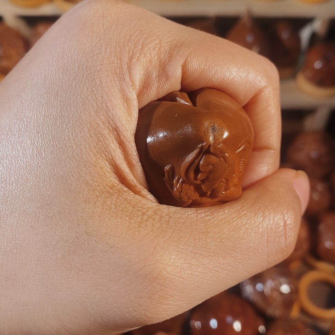 橄榄核把件V*哥美女生命