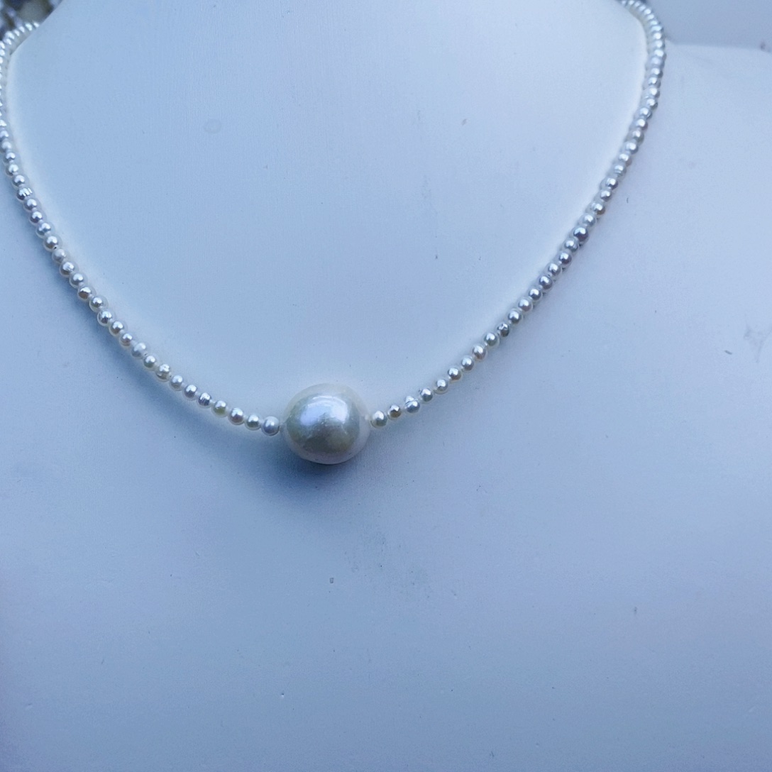 淡水珍珠颈饰未镶嵌