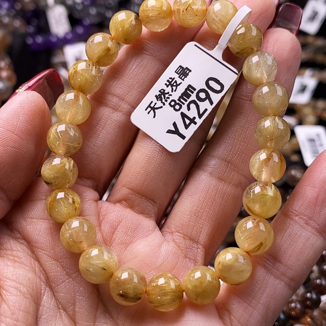 水晶手链未镶嵌水