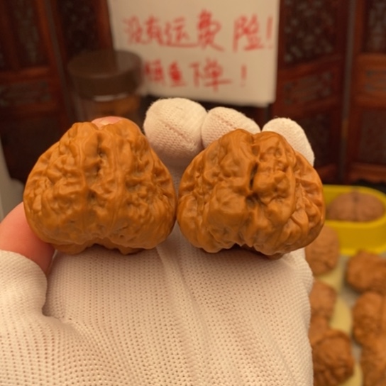 文玩核桃吊坠39开背肌肉蛙