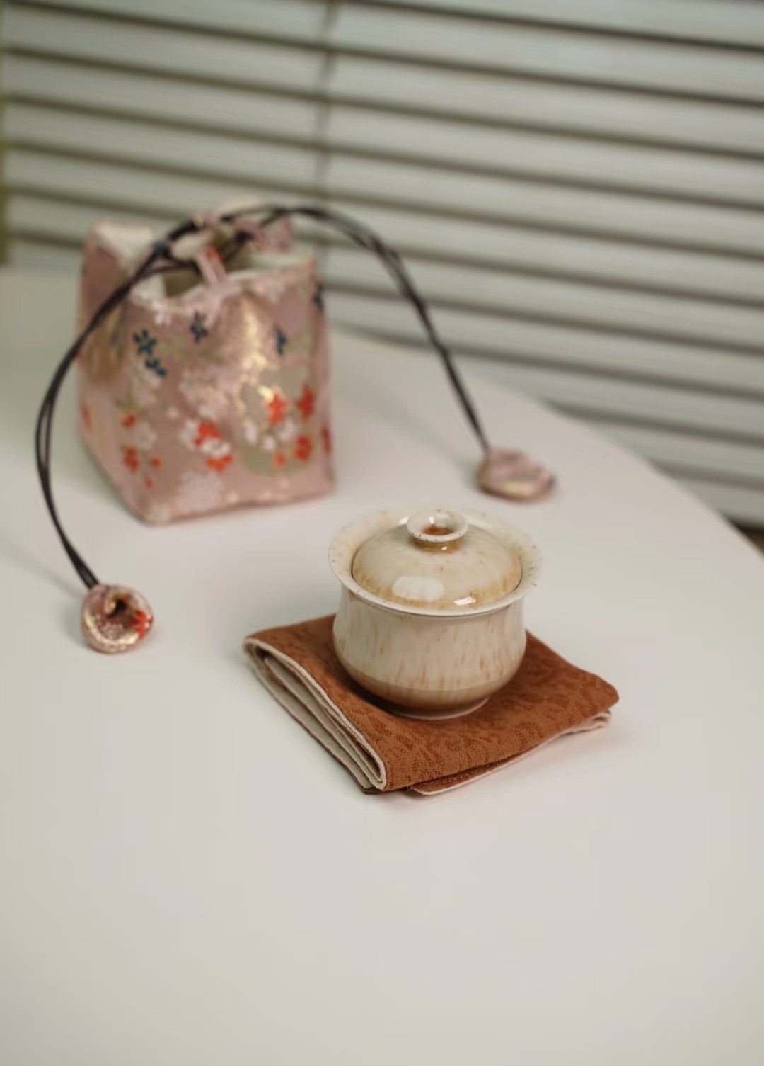 【雲梦】官帽叠叠乐一人饮套组（赠茶巾+收纳包）