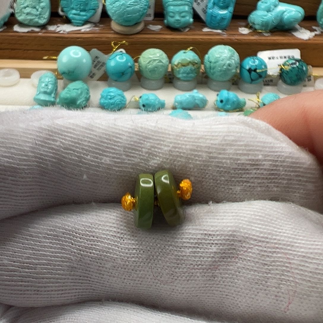 绿松石隔片 未镶嵌