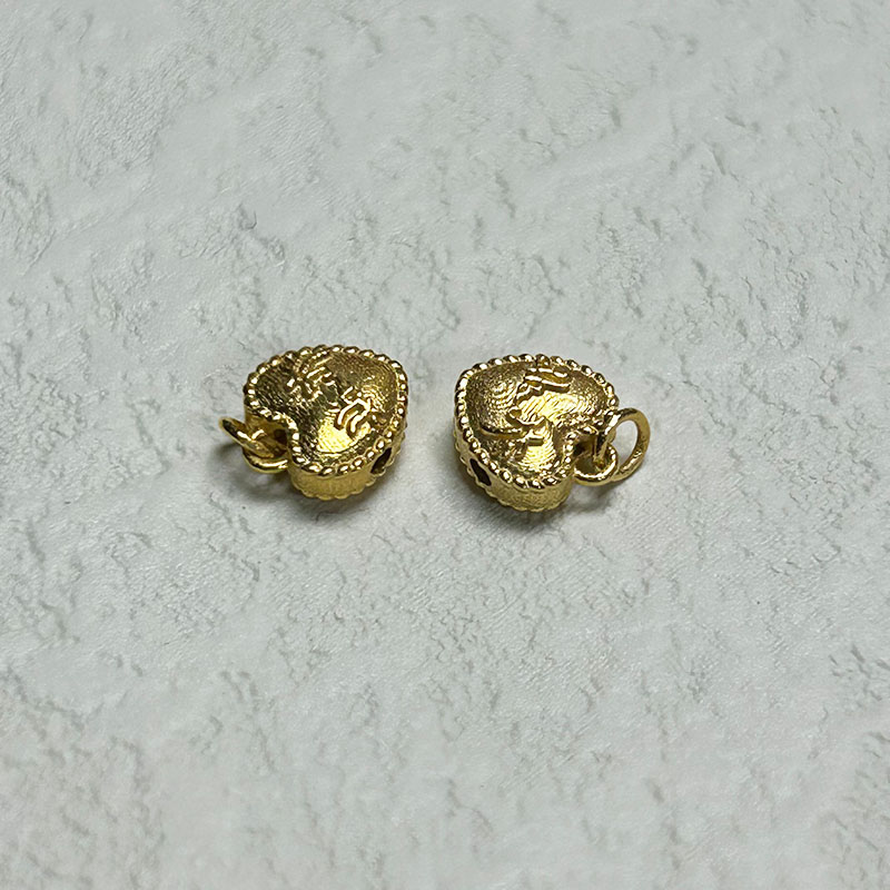 18k金配件 爱心【多样性发一】