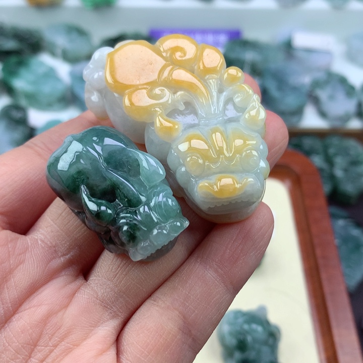 翡翠吊坠(不含链)未镶嵌薇****L